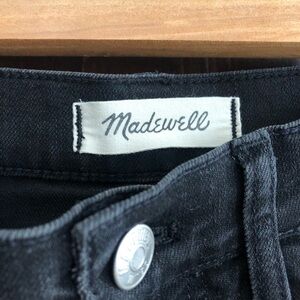 Madewell Black Denim Jeans